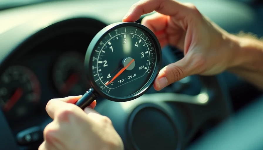 Illustration for avoiding used car odometer rollback scams in private sales