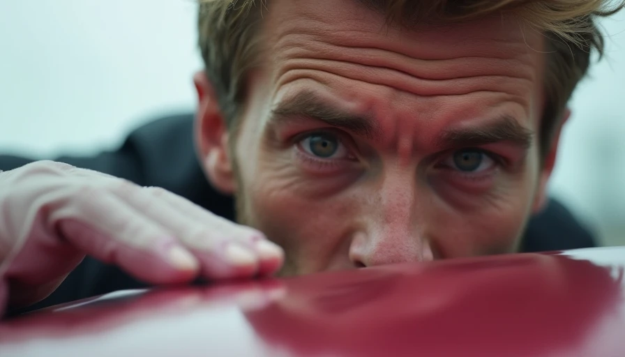 Illustration for how to spot professional detailer cover ups on used cars before purchase