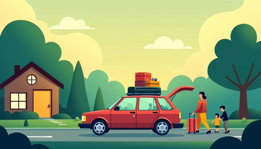 Illustration for used car for road trips and daily use